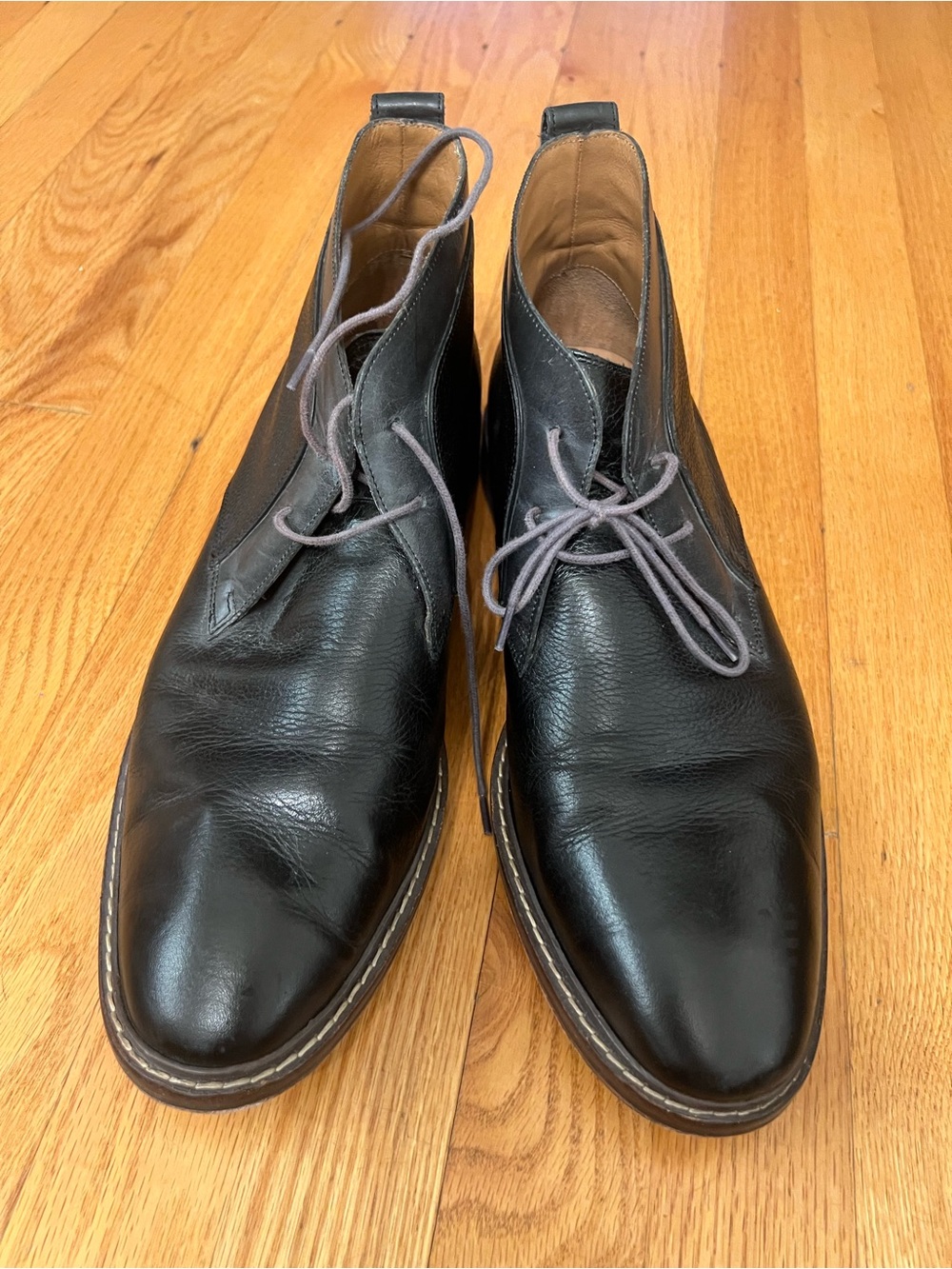 Cole Haan Men's Cambridge Chukka Boots in black leather